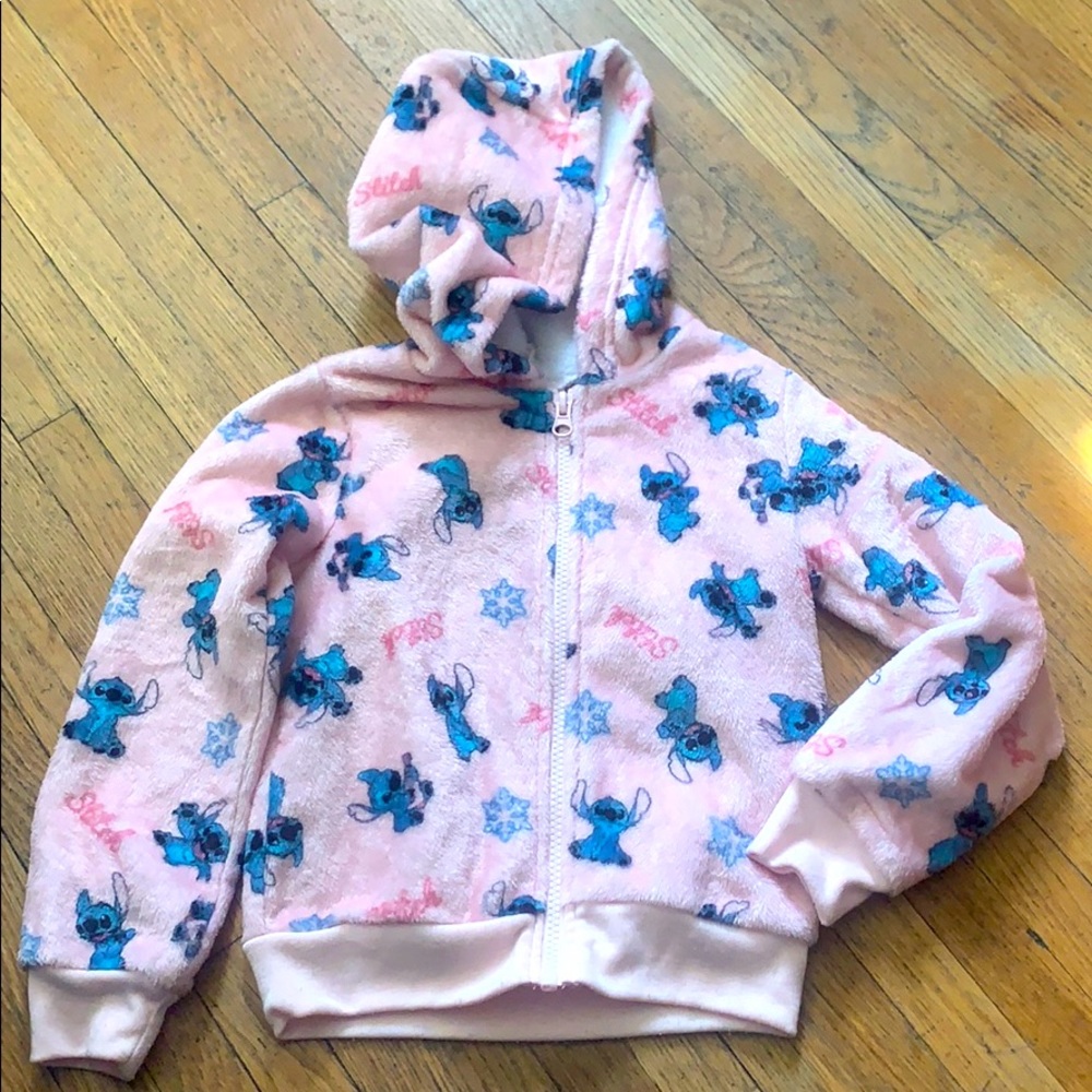 Disney stitch girl cozy sweater size 5 - Picture 1 of 5